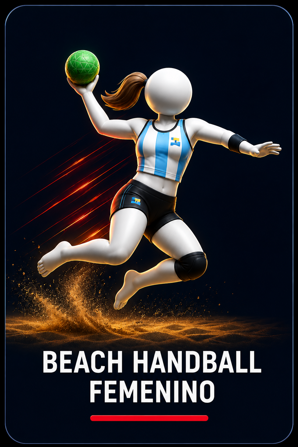 Beach handball femenino